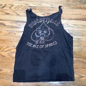 Motörhead cut up metal band tank t-shirt